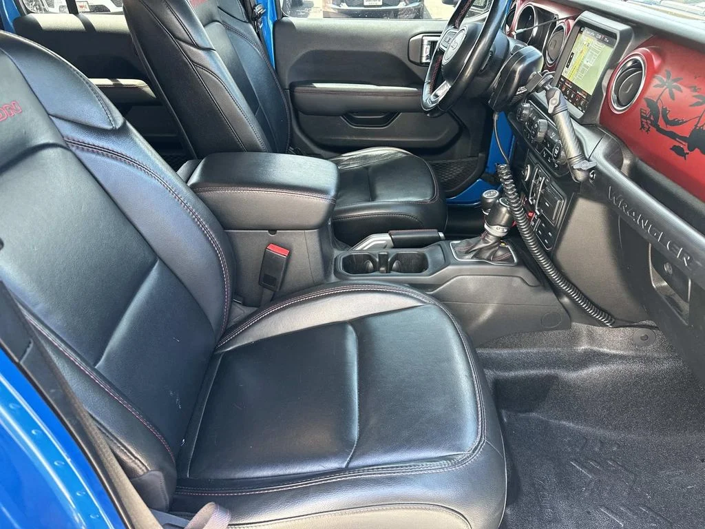 Used 2022 Blue Jeep Unlimited Rubicon image 12
