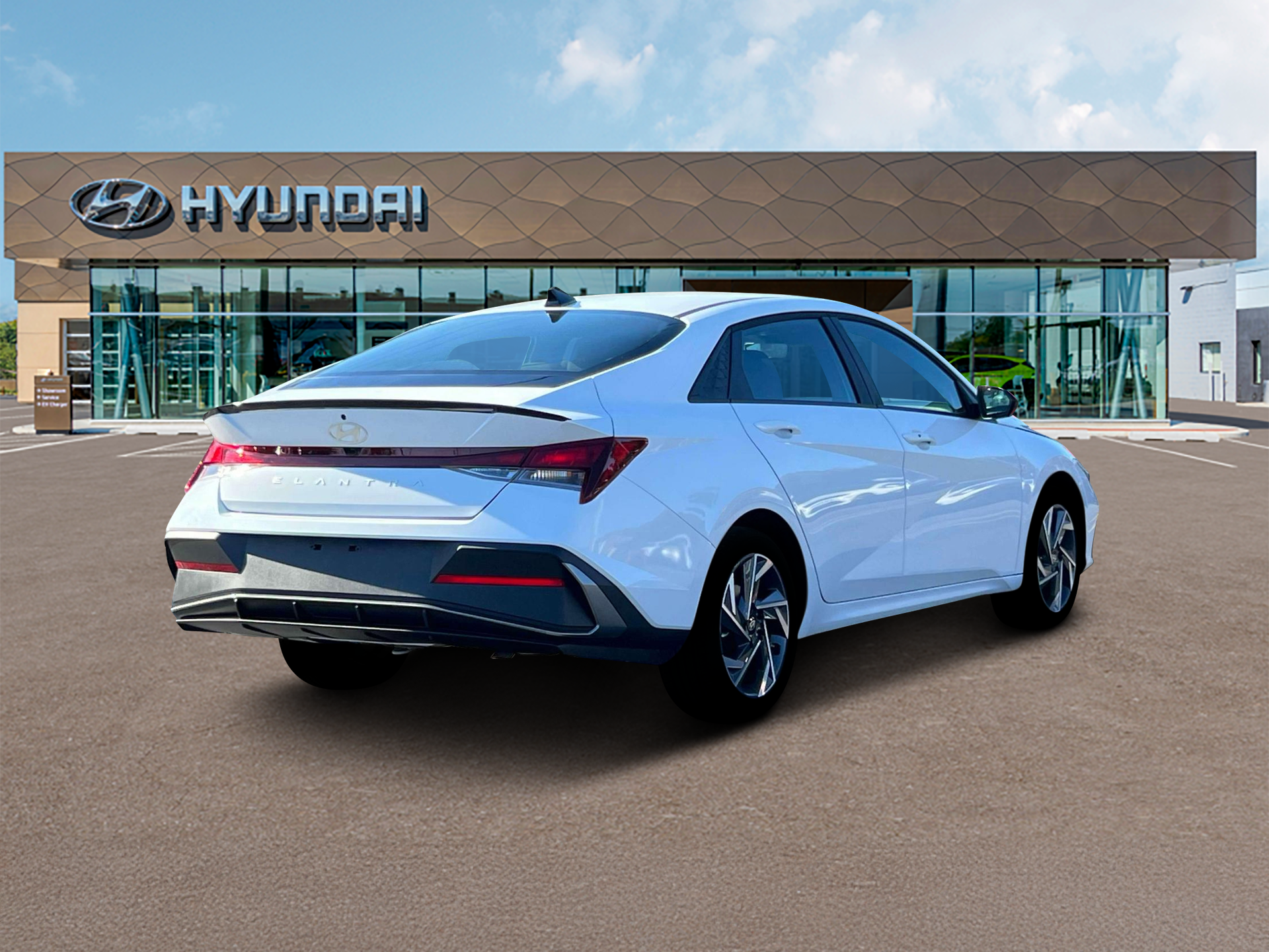 New 2025 White Hyundai SEL Sport image 7