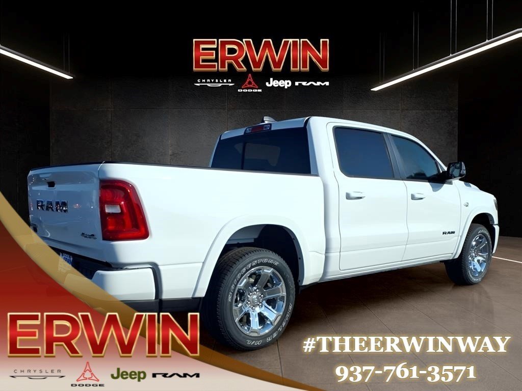New 2026 Bright White Clear-Coat Exterior Paint RAM Big Horn image 5