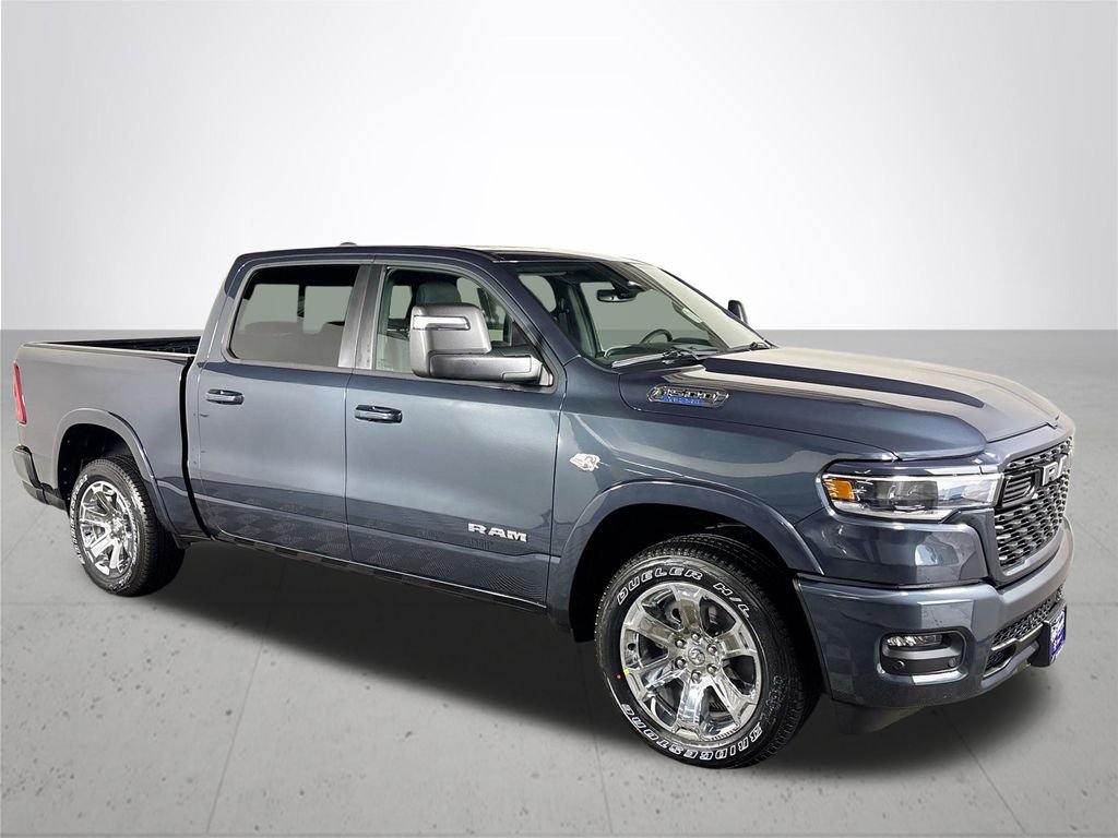 New 2026 Forged Blue Metallic Exterior Paint RAM Big Horn/Lone Star image 4