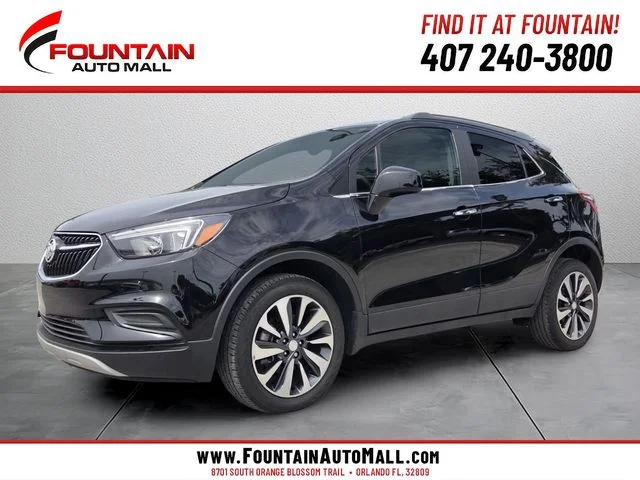 Used 2021 Black Buick Preferred image 1