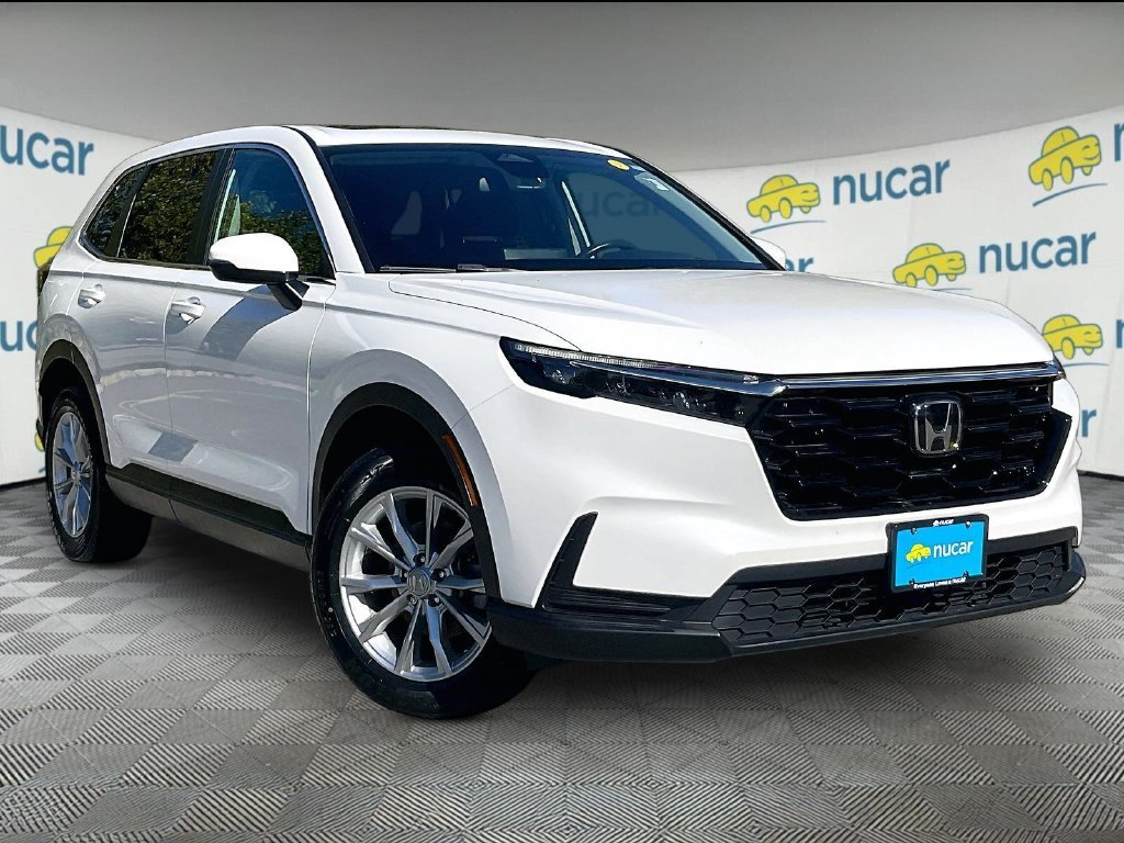 Used 2024 Platinum White Pearl Honda EX image 1