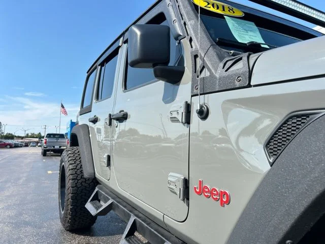 Used 2018 Gray Jeep Unlimited Sport S image 19