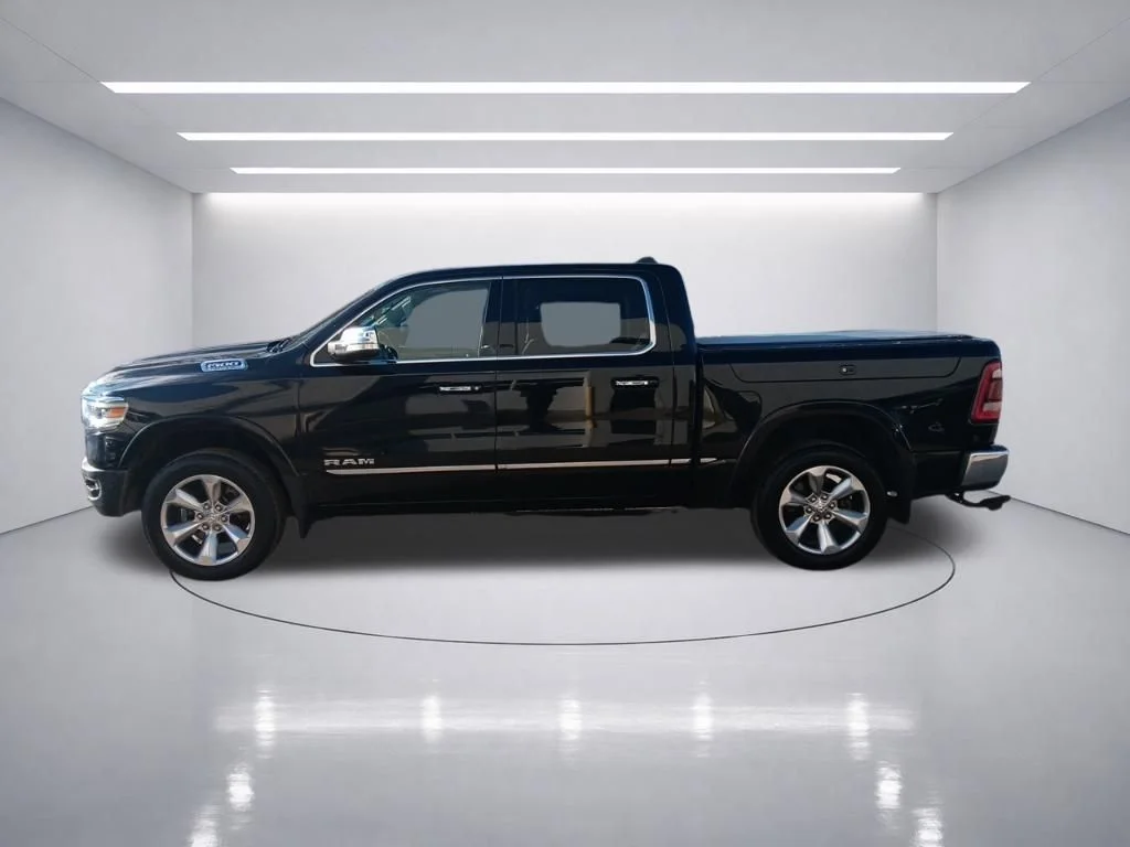 Used 2019 Diamond Black Crystal Pearlcoat Ram Limited image 4