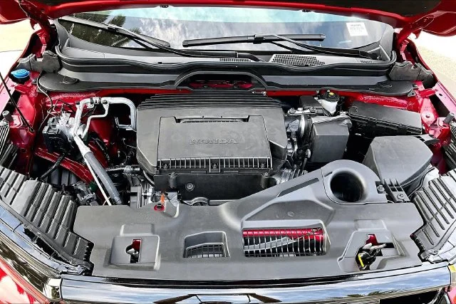 New 2026 Radiant Red Metallic II Honda AWD Black Edition image 11