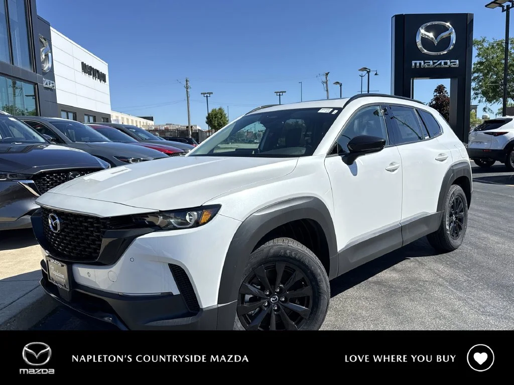 New 2026 Wind Chill Pearl Mazda Premium AWD image 1