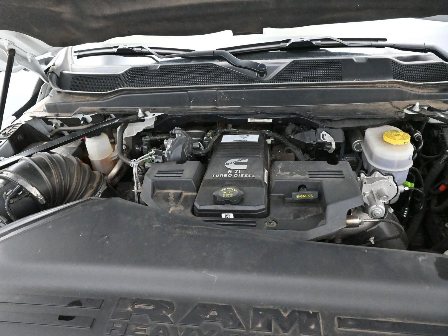 Used 2022 Bright White Clearcoat Ram Longhorn image 38