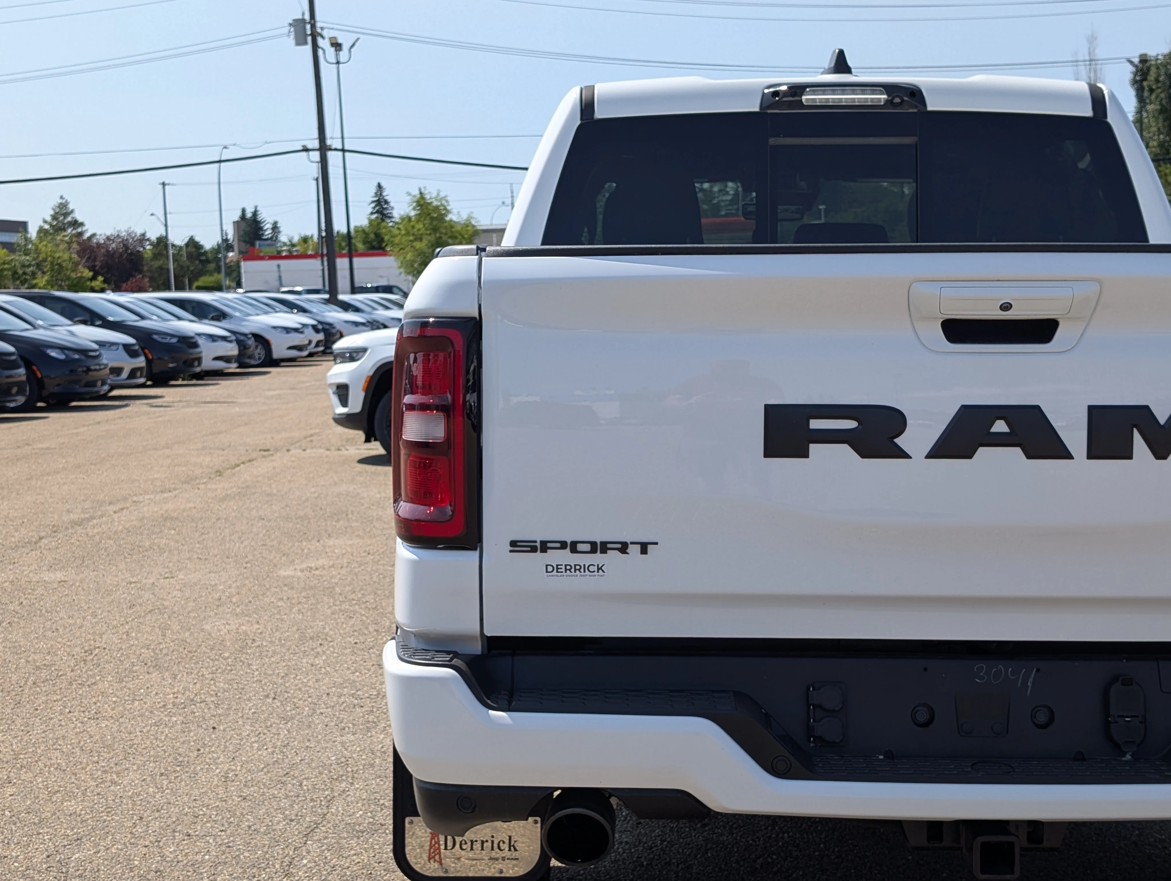 New 2025 Bright White Ram Sport image 13