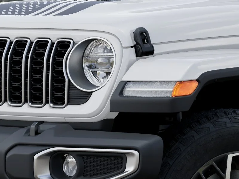New 2027 Bright White Clear-Coat Paint Jeep Sahara image 36