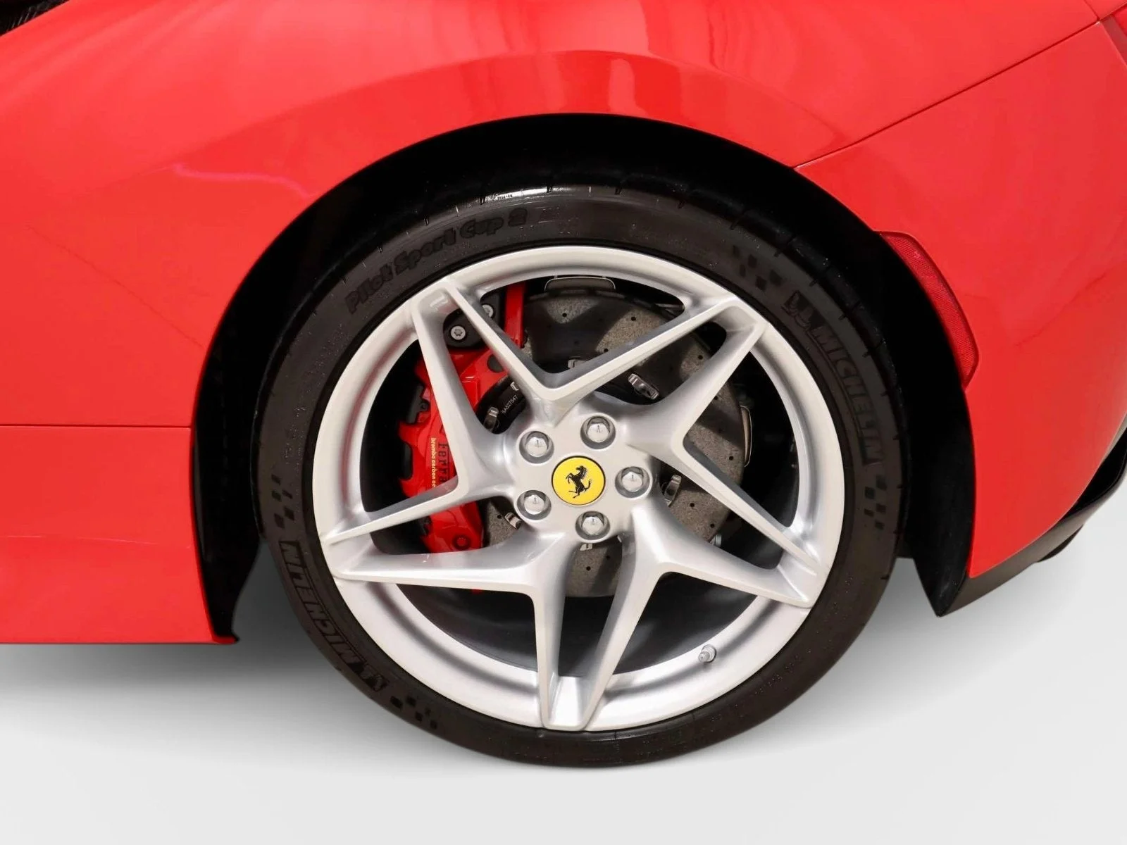 Certified Used 2021 Rosso Corsa Ferrari  image 9