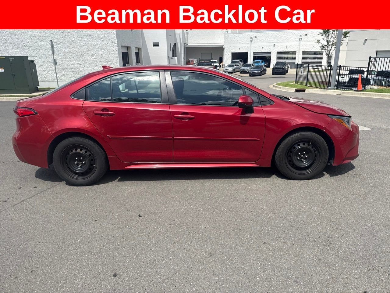 Used 2020 Red Toyota LE image 3