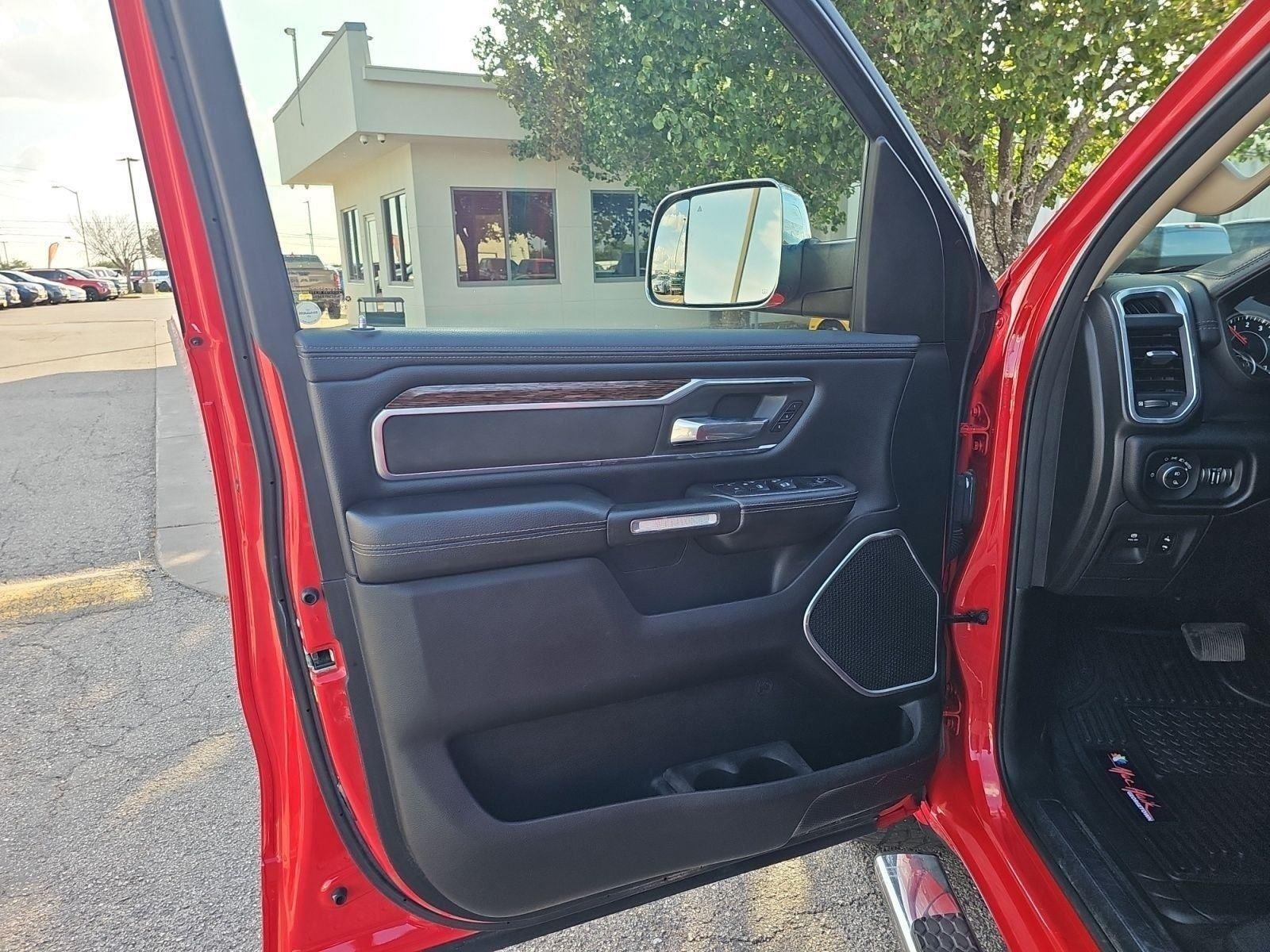 Used 2019 Flame Red Clearcoat Ram Laramie image 12