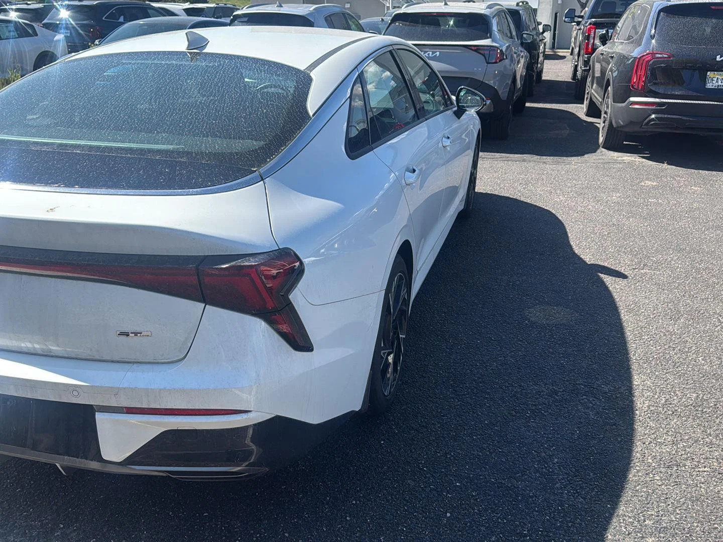 Certified Used 2025 Snow White Pearl Kia GT-Line image 6