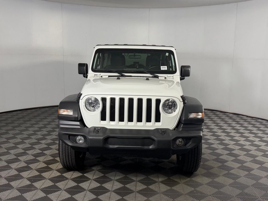 Used 2022 White Jeep Unlimited Sport S image 10