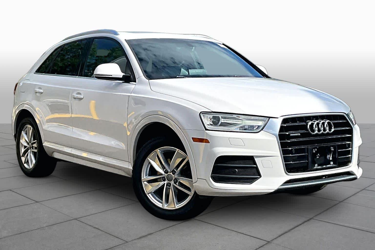 Used 2016 Glacier White Metallic Audi Premium Plus image 3