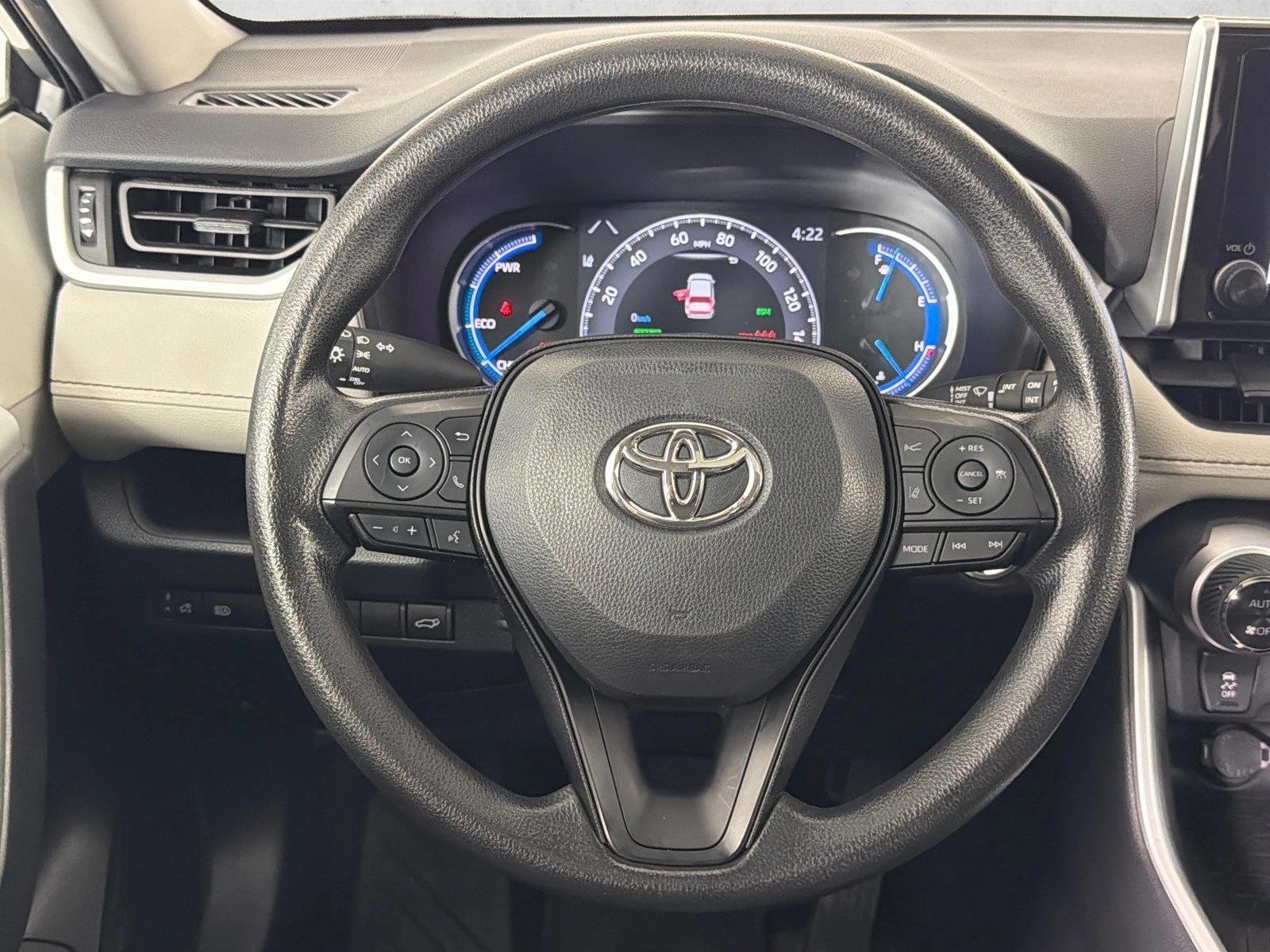 Used 2023 Silver Sky Metallic Toyota Hybrid XLE image 25
