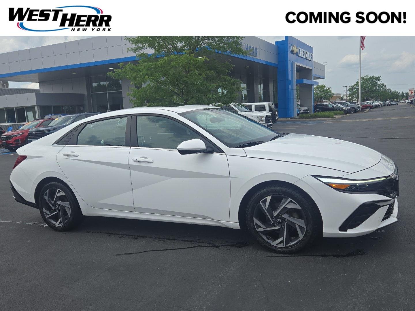 Used 2024 Serenity White Hyundai SEL image 1