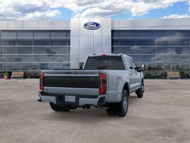 New 2026 Glacier Gray Metallic Tri-Coat Ford F-350 DRW Pickup Platinum image 8