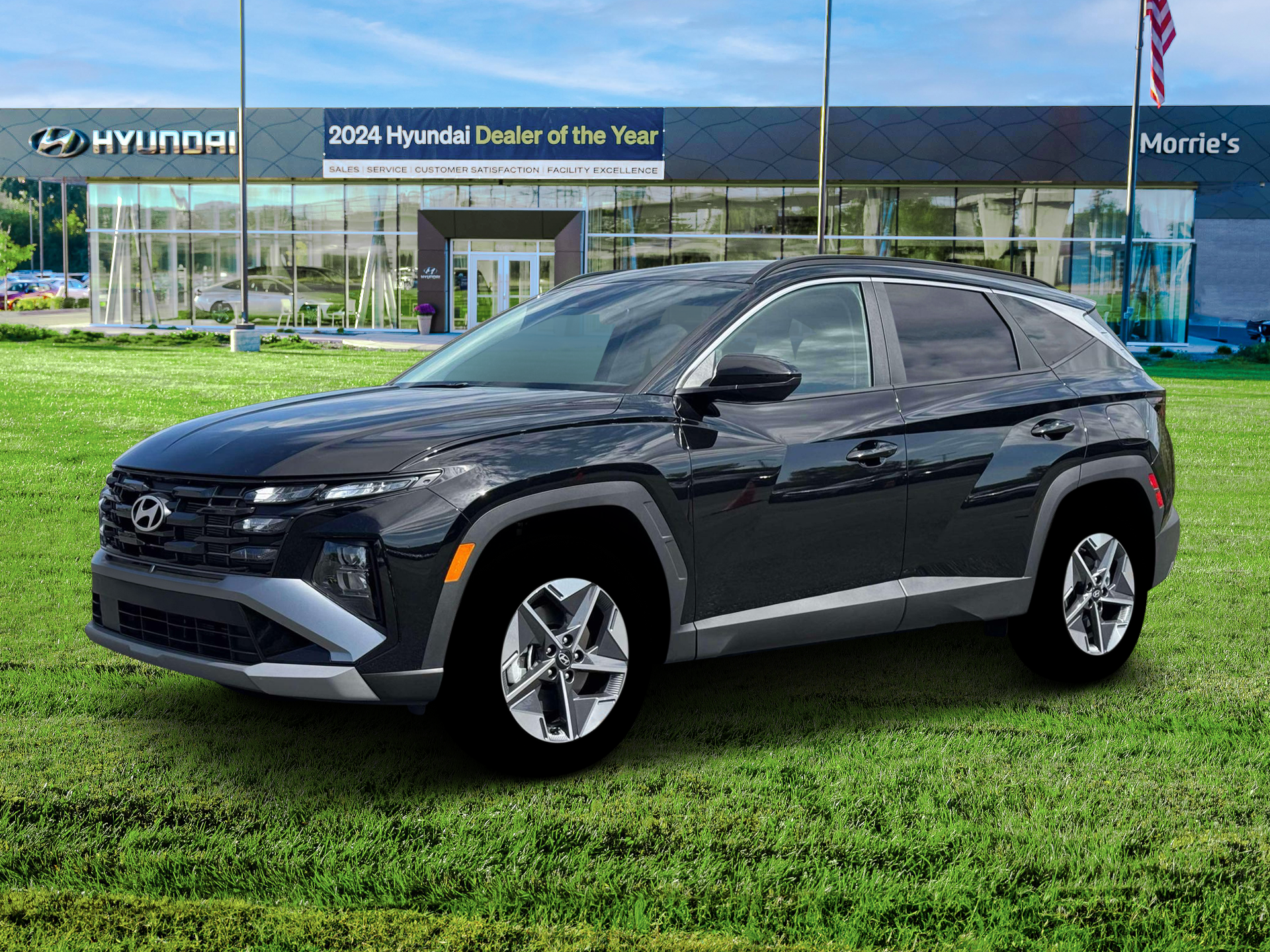 New 2026 Phantom Black Hyundai SEL AWD image 2