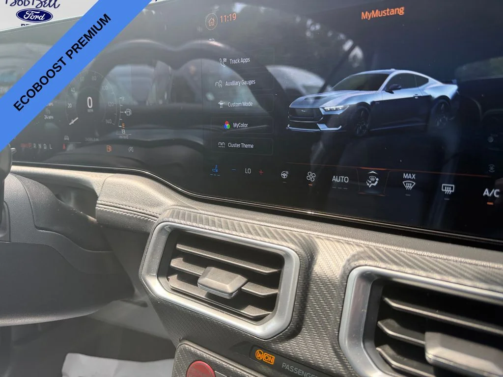 Used 2025 Shadow Black Ford EcoBoost Premium image 21