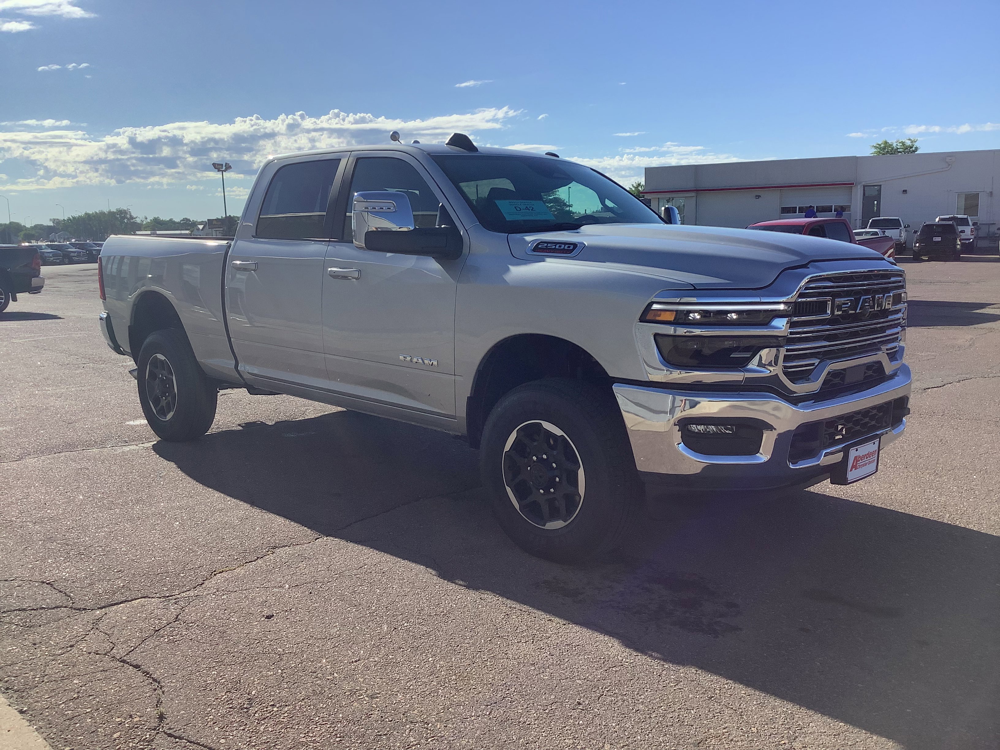 New 2026 Silver-Zynith Exterior Paint RAM Laramie image 4
