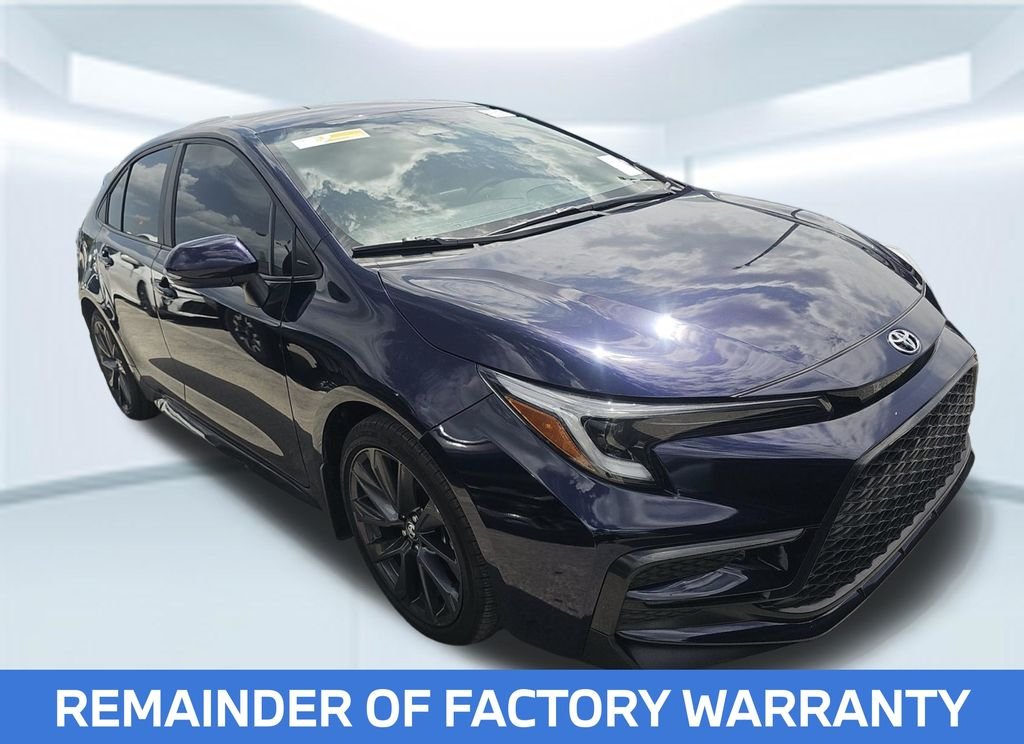 Used 2025 Blue Toyota SE image 5
