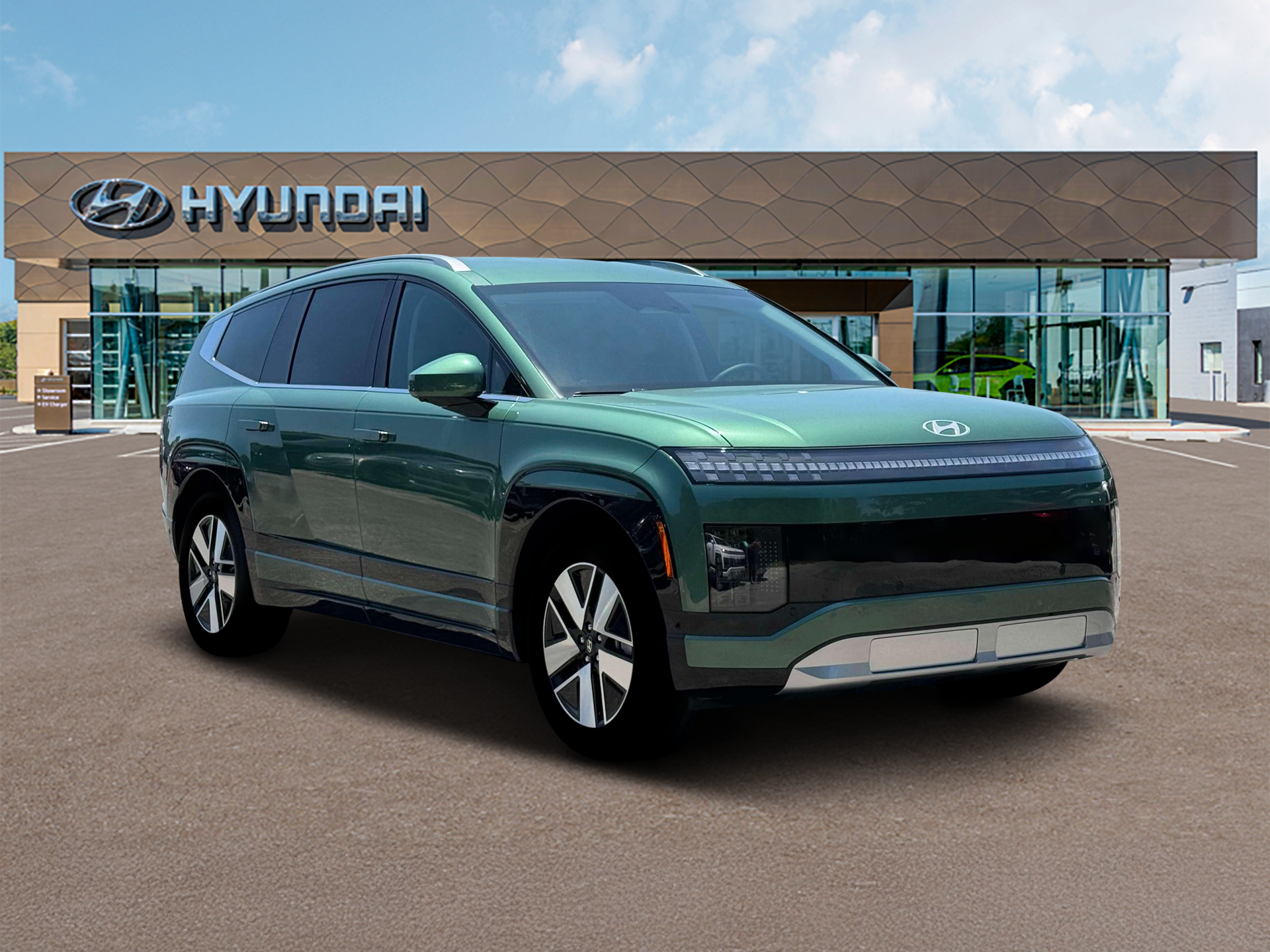 New 2026 Green Hyundai SEL image 11