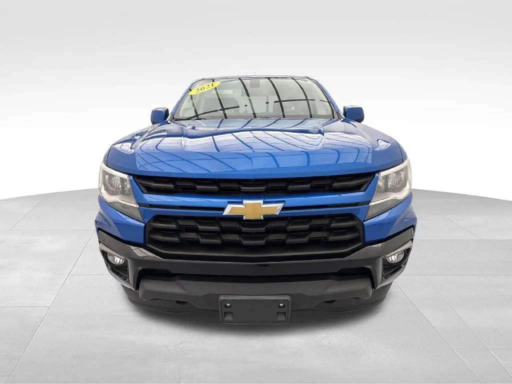 Used 2021 Bright Blue Metallic Chevrolet LT image 2