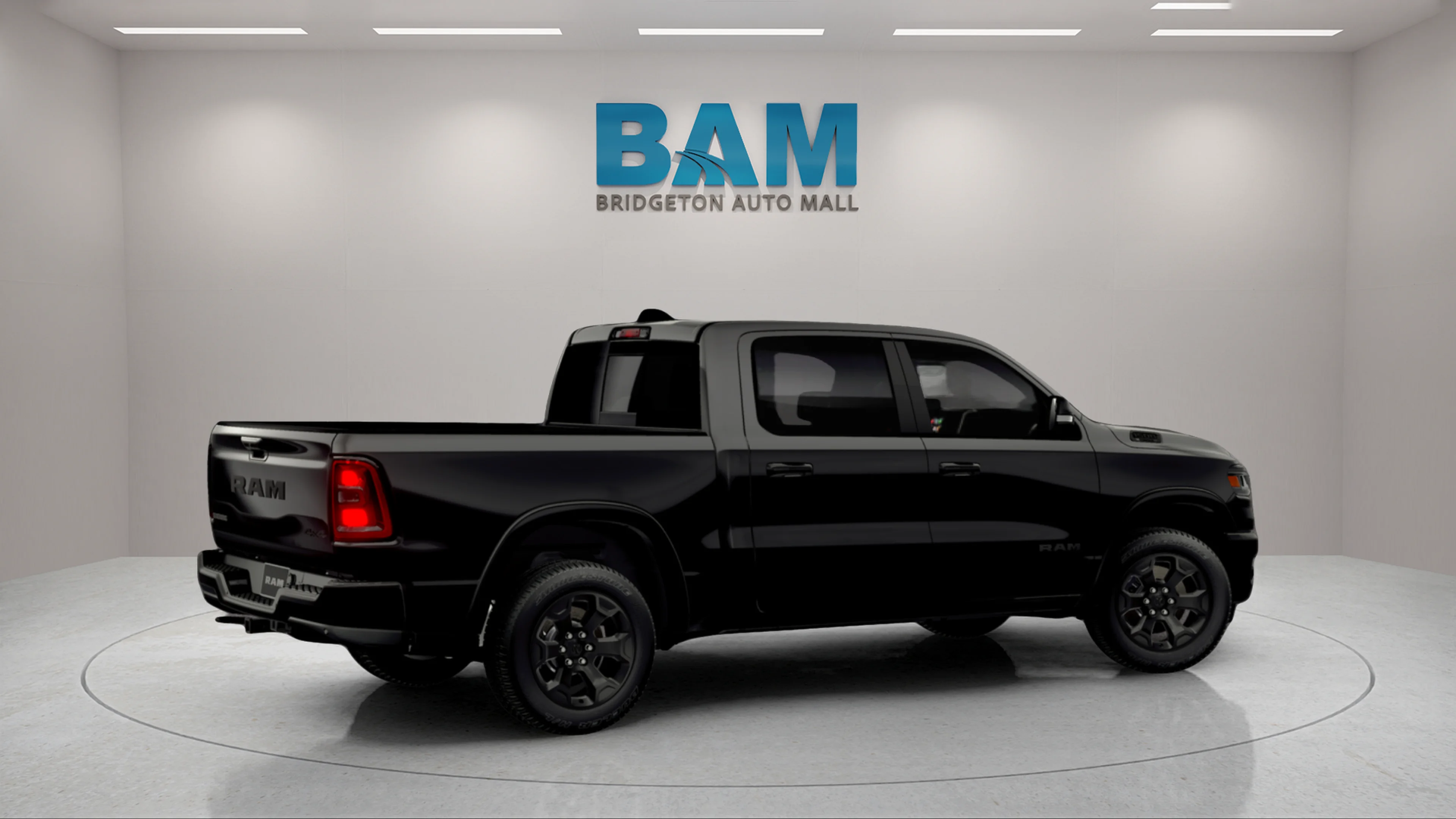 New 2026 Diamond Black Crystal Pearlcoat Ram Big Horn image 4