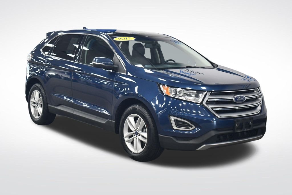 Used 2017 Blue Ford SEL image 7