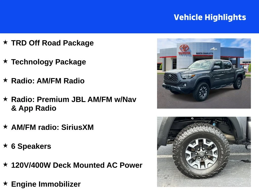 Used 2022 Gray Toyota TRD Off-Road image 4