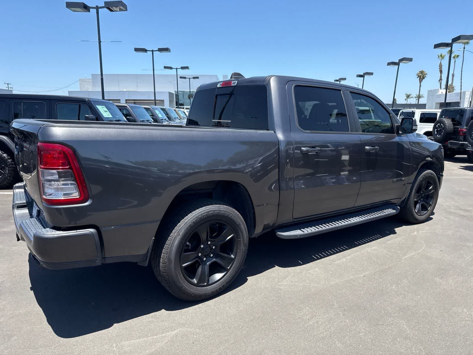 Used 2020 Granite Crystal Metallic Clearcoat Ram Big Horn image 13
