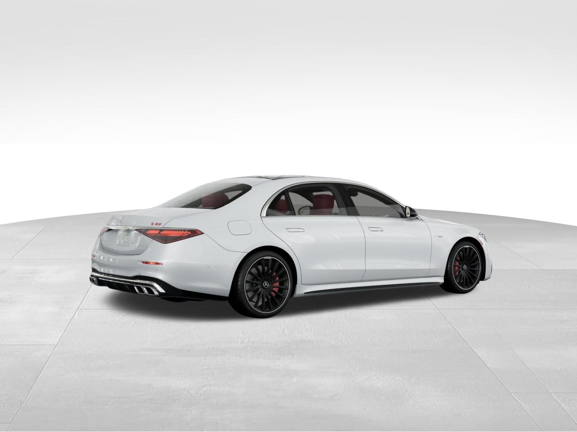 New 2026 MANUFAKTUR Moonlight White Metallic Mercedes-Benz S 63 E AMG® image 66