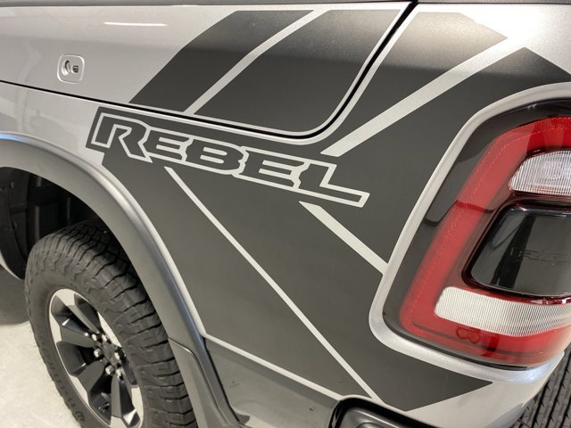 Used 2021 Billet Silver Metallic Clearcoat Ram Rebel image 32