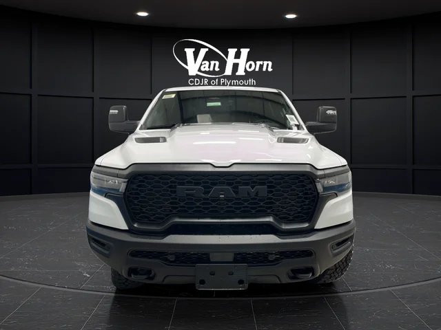 New 2026 Bright White Clear-Coat Exterior Paint RAM Rebel image 2