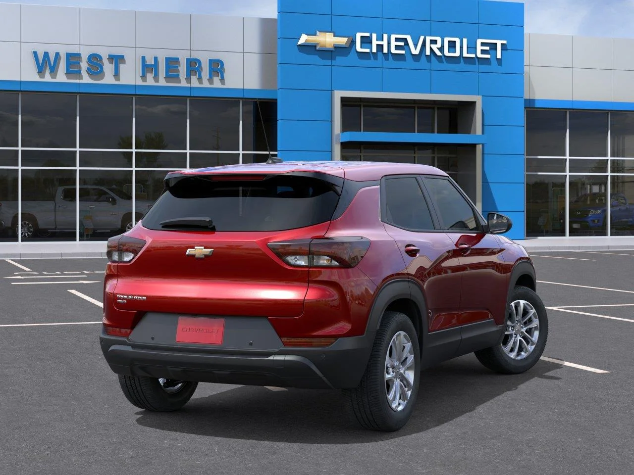 New 2026 Apex Red Chevrolet LS image 4