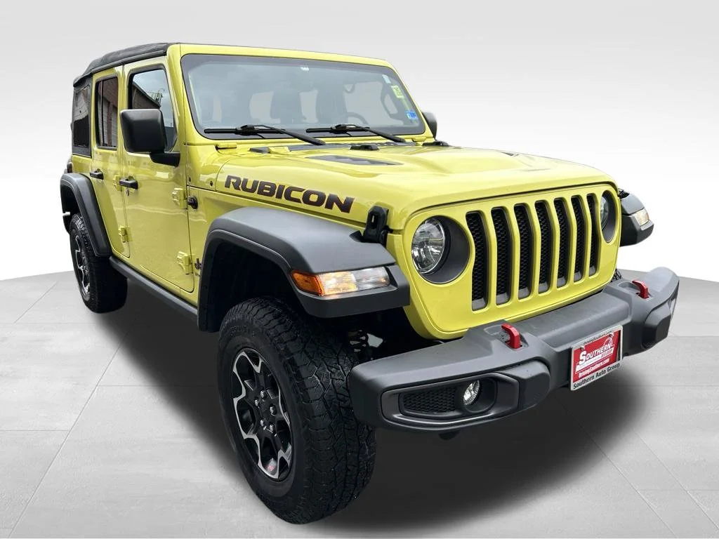 Used 2023 Yellow Jeep Rubicon image 8