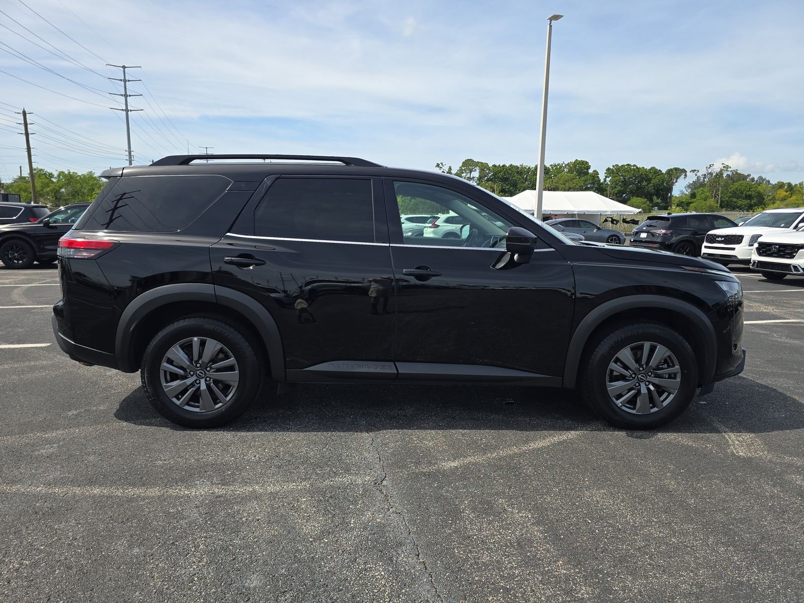 Used 2024 Black Nissan SV image 3
