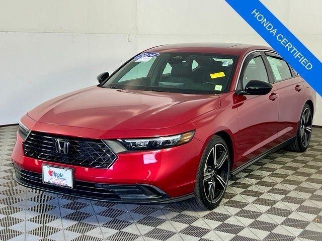 Certified Used 2024 Radiant Red Metallic Honda Sport image 4