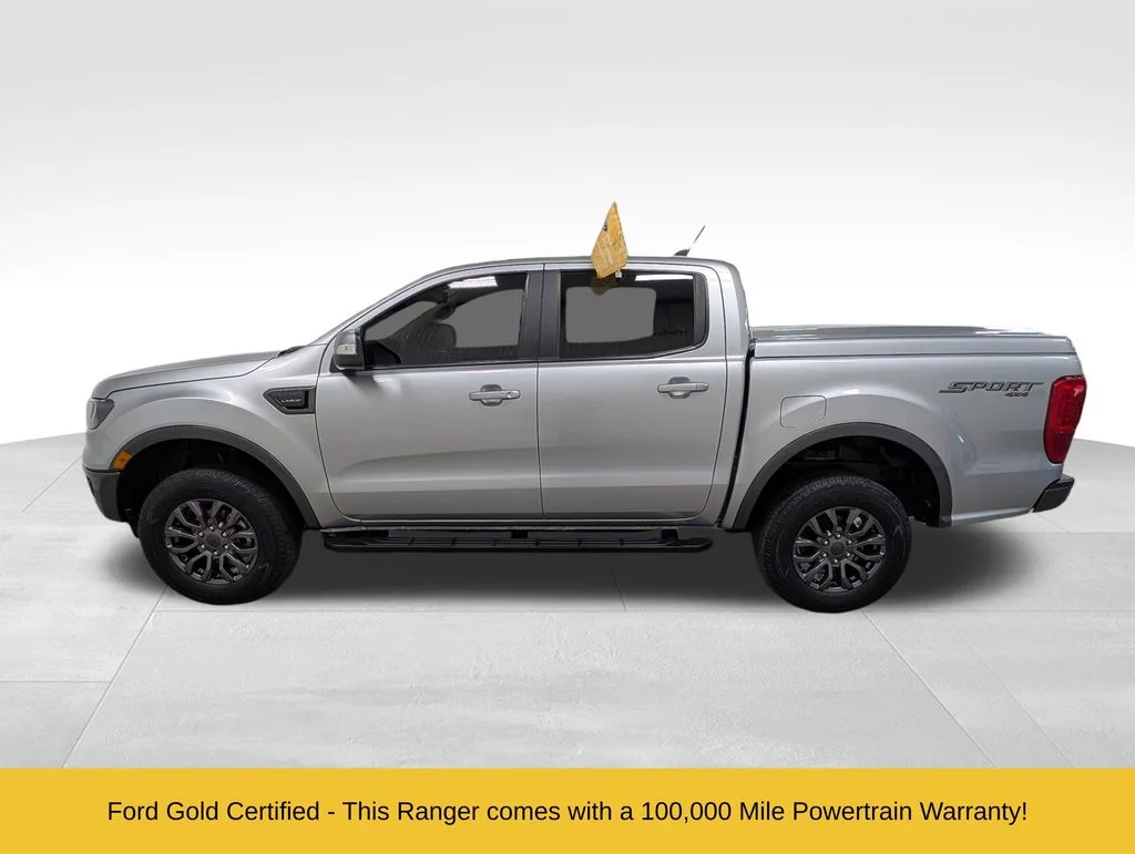 Certified Used 2022 Silver Metallic Ford Lariat image 1