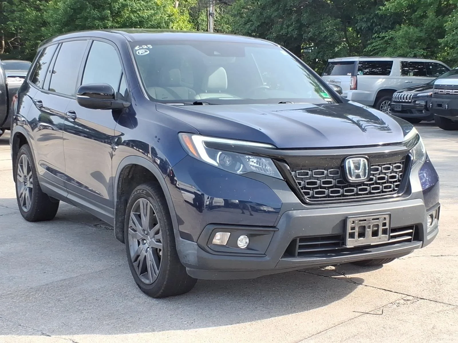 Used 2021 Obsidian Blue Pearl Honda EX-L image 5