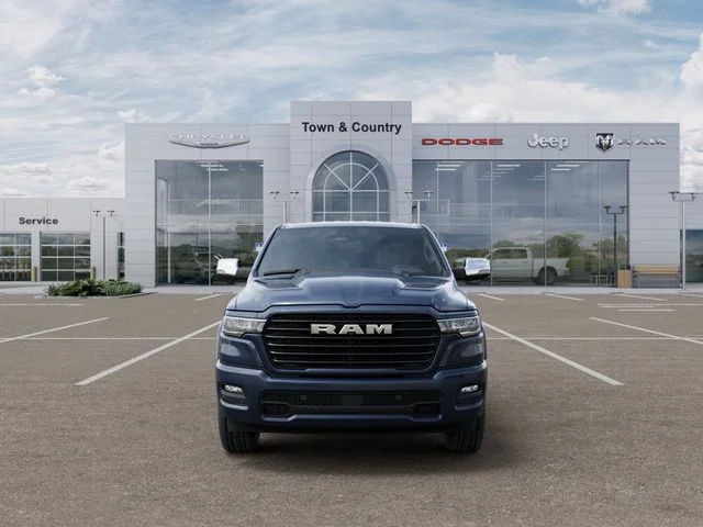 New 2026 Forged Blue Metallic Exterior Paint RAM Laramie image 6