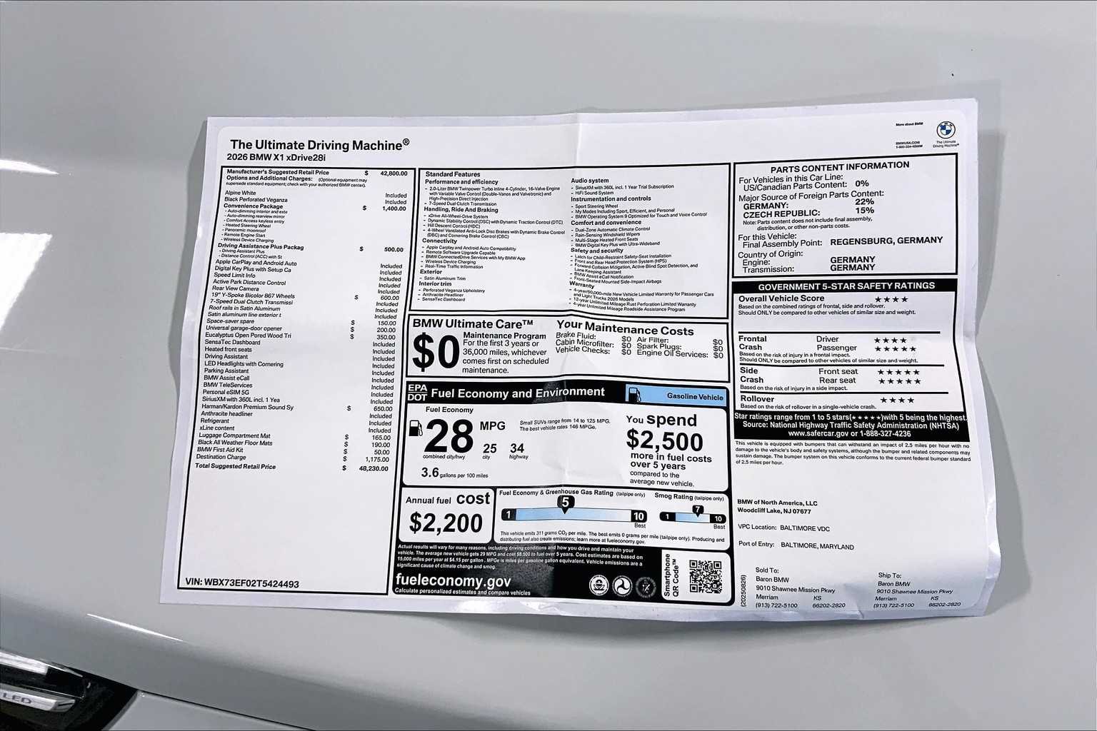 2026 BMW X1 28i - Photo 22
