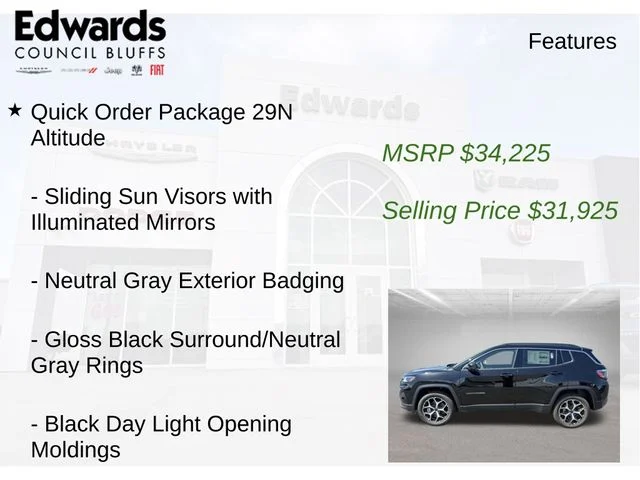 New 2026 Black Jeep Latitude image 9