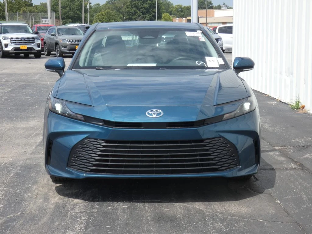 Used 2025 Blue Toyota LE image 4