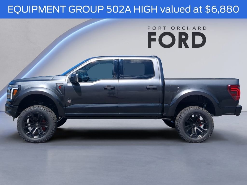 New 2026 Carbonized Gray Metallic Ford Lariat® image 3