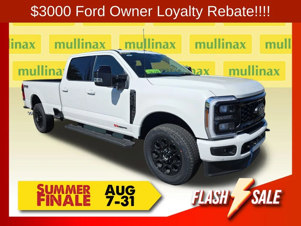 New 2026 White Ford Lariat image 1