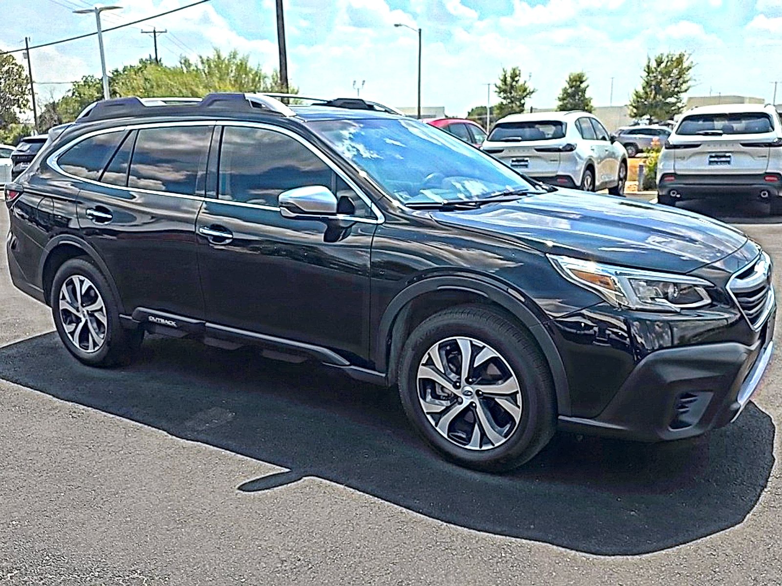 Used 2022 Crystal Black Silica Subaru Touring XT image 3