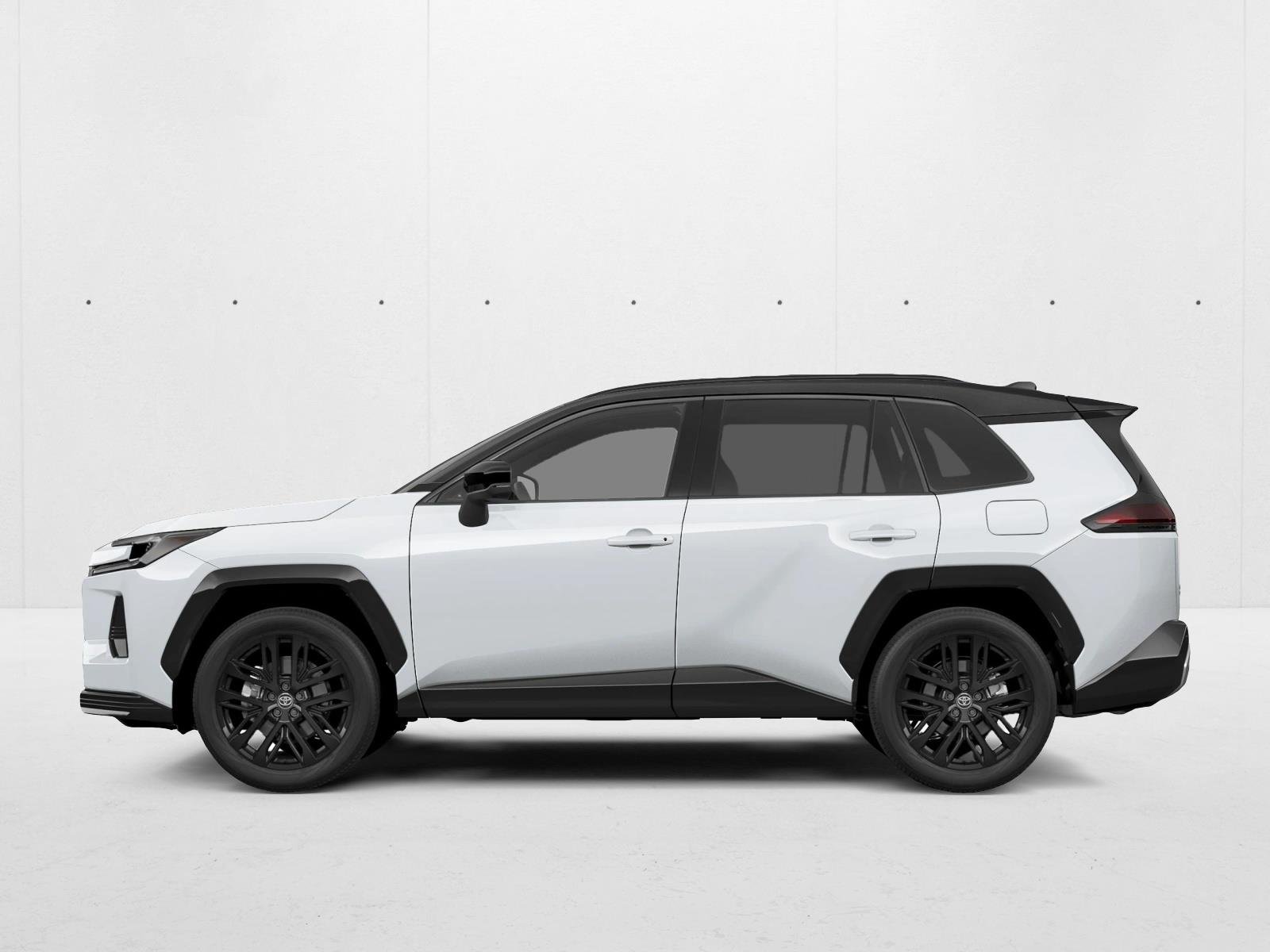 New 2026 Wind Chill Pearl with Midnight Black Metallic roof Toyota XSE image 2