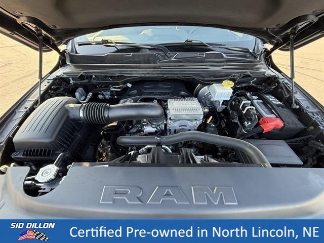 Used 2023 Diamond Black Crystal Pearlcoat Ram Laramie image 11